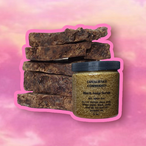 Black Soap Lip & Body Scrub